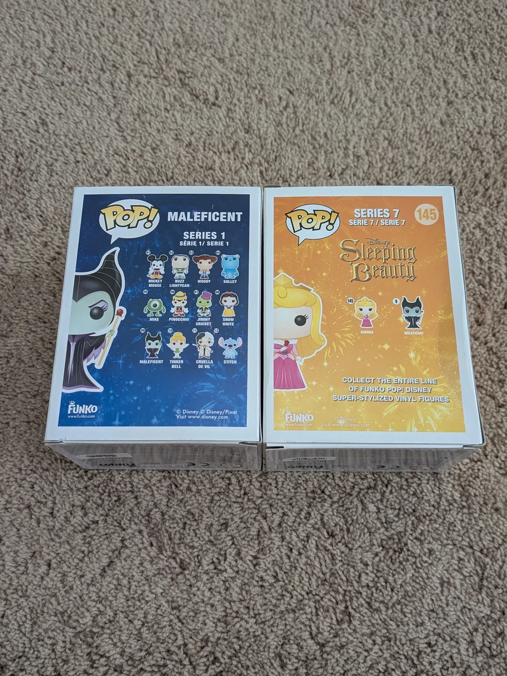 Sleeping Beauty Funko Pop set - Picture 2 of 14
